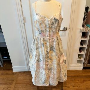 TWO H&M Linen Dresses